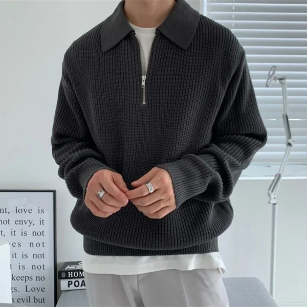 Men's Old Money 1/2 Zip Sweater