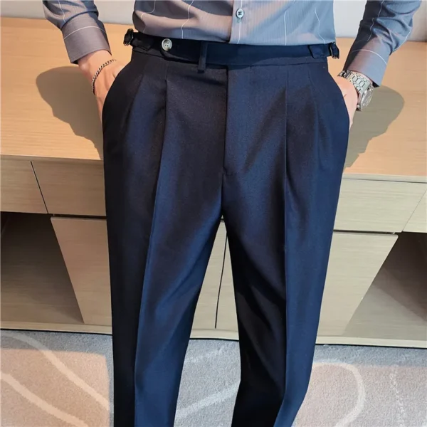 old money formal trousers