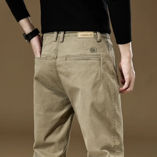 Men's Old Money Casual Trousers - Image 5