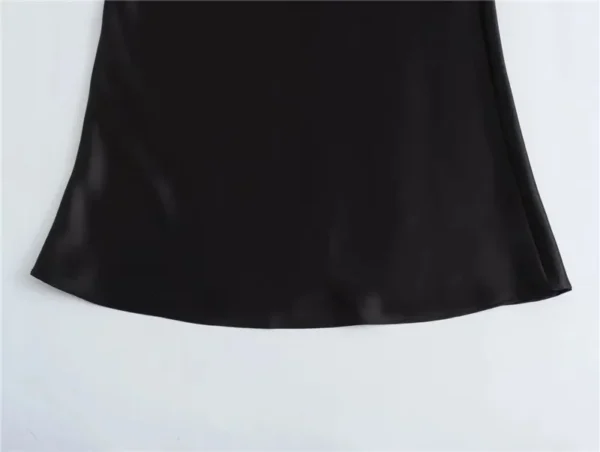 Women's Long Satin Old Money Skirt - Image 9