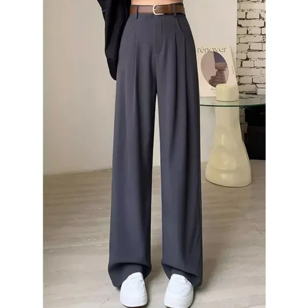 Women's High Waist Old Money Trousers - Image 4